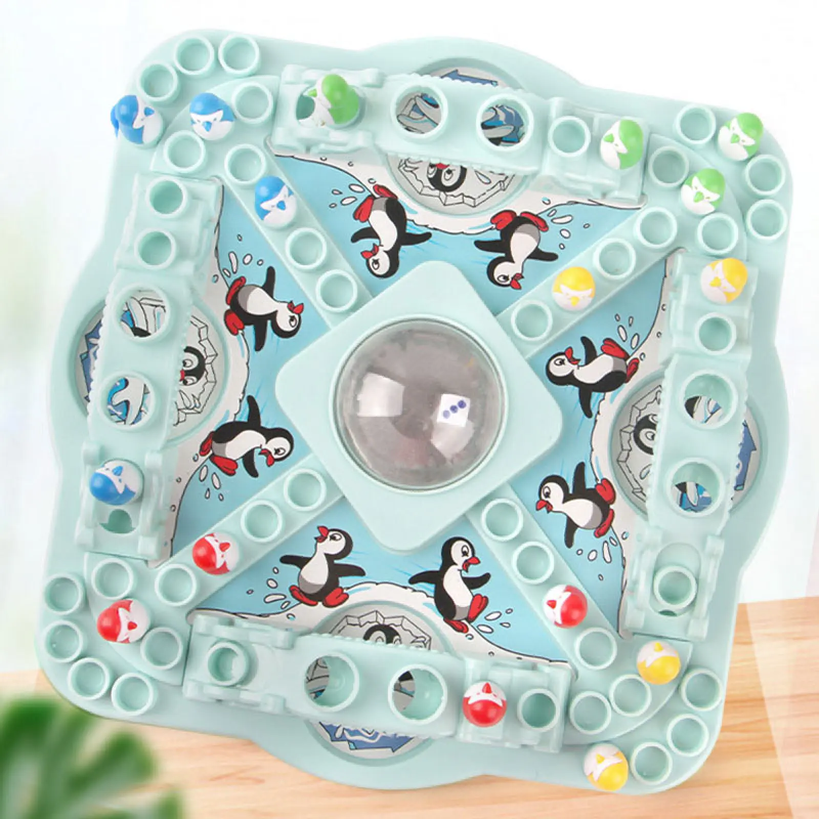 Настольная интерактивная игра Ummi 707-36 Pop N Drop Penguins Game, Blue 2, купить оптом с доставкой
