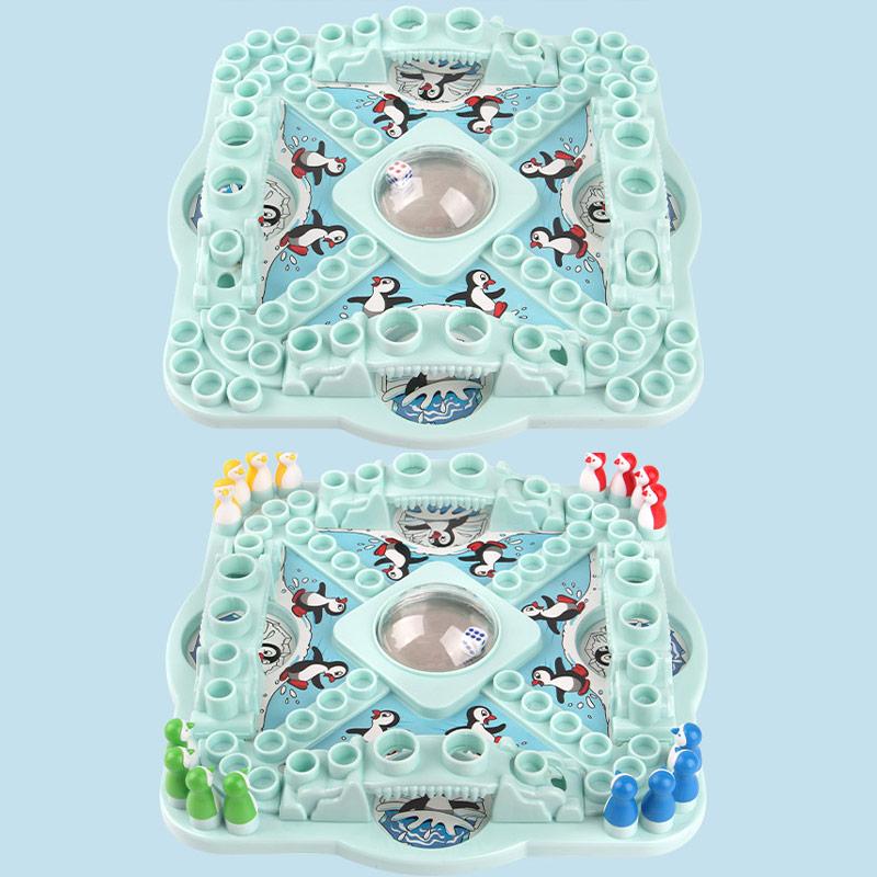 Настольная интерактивная игра Ummi 707-36 Pop N Drop Penguins Game на картинке №4