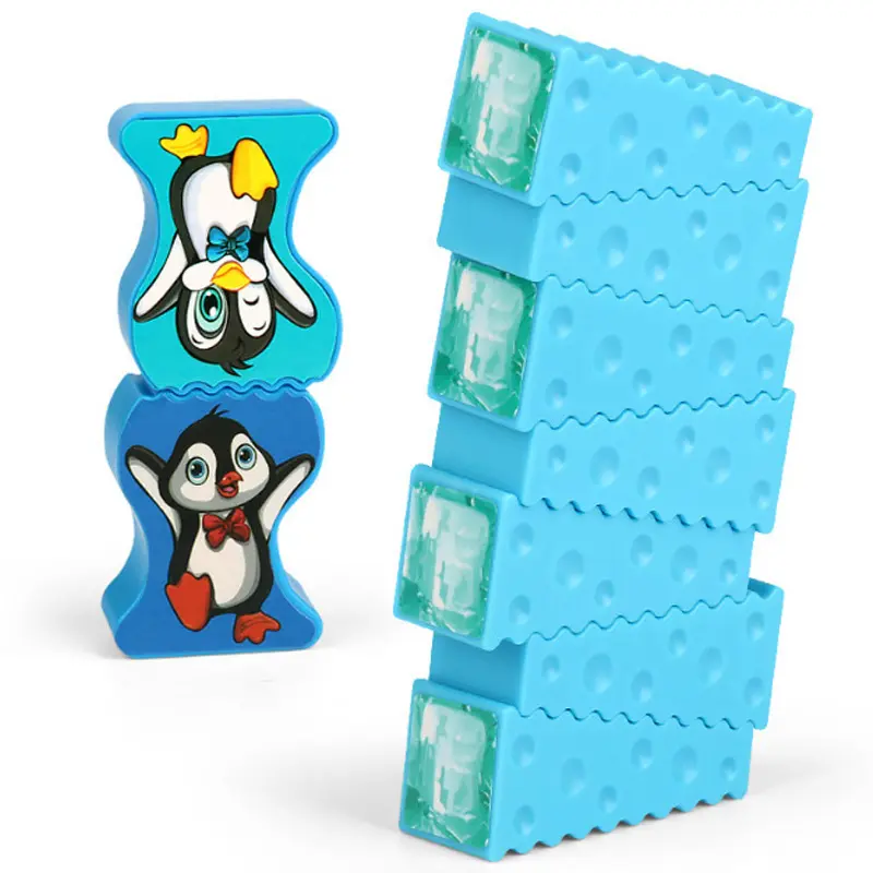 Настольная интерактивная игра Ummi 707-B18 Penguin Ice-stacking Game, Blue 1, купить оптом с доставкой