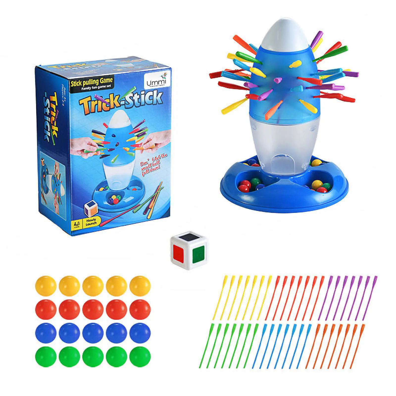 Настольная интерактивная игра Ummi 707-136 Trick-Stick pulling Game, Blue 1, купить оптом с доставкой