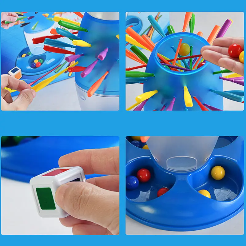 Настольная интерактивная игра Ummi 707-136 Trick-Stick pulling Game, Blue 2, купить оптом с доставкой