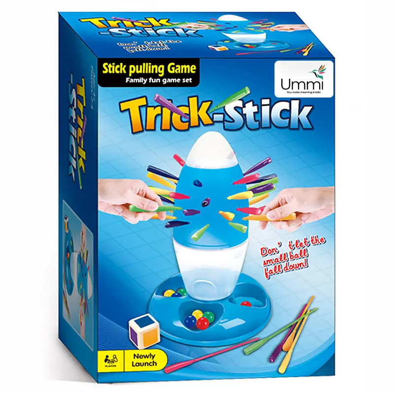 Настольная интерактивная игра Ummi 707-136 Trick-Stick pulling Game, Blue 3, купить оптом с доставкой