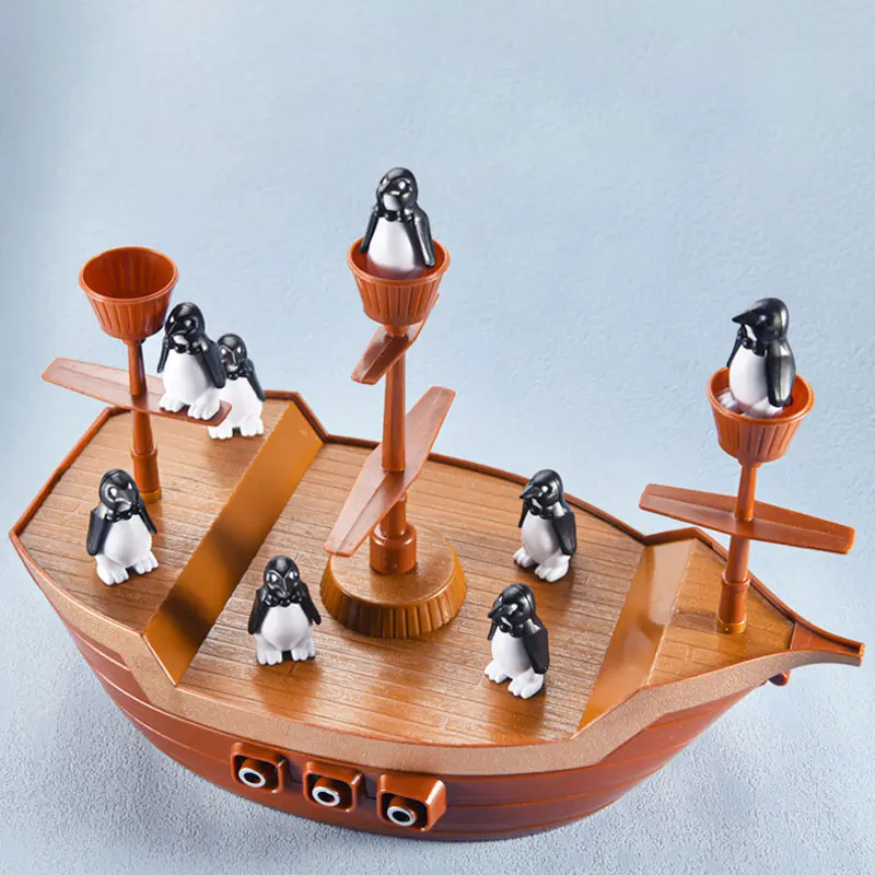Настольная интерактивная игра Ummi 707-61 Pirate Boat Balancing Game, Brown 2, купить оптом с доставкой