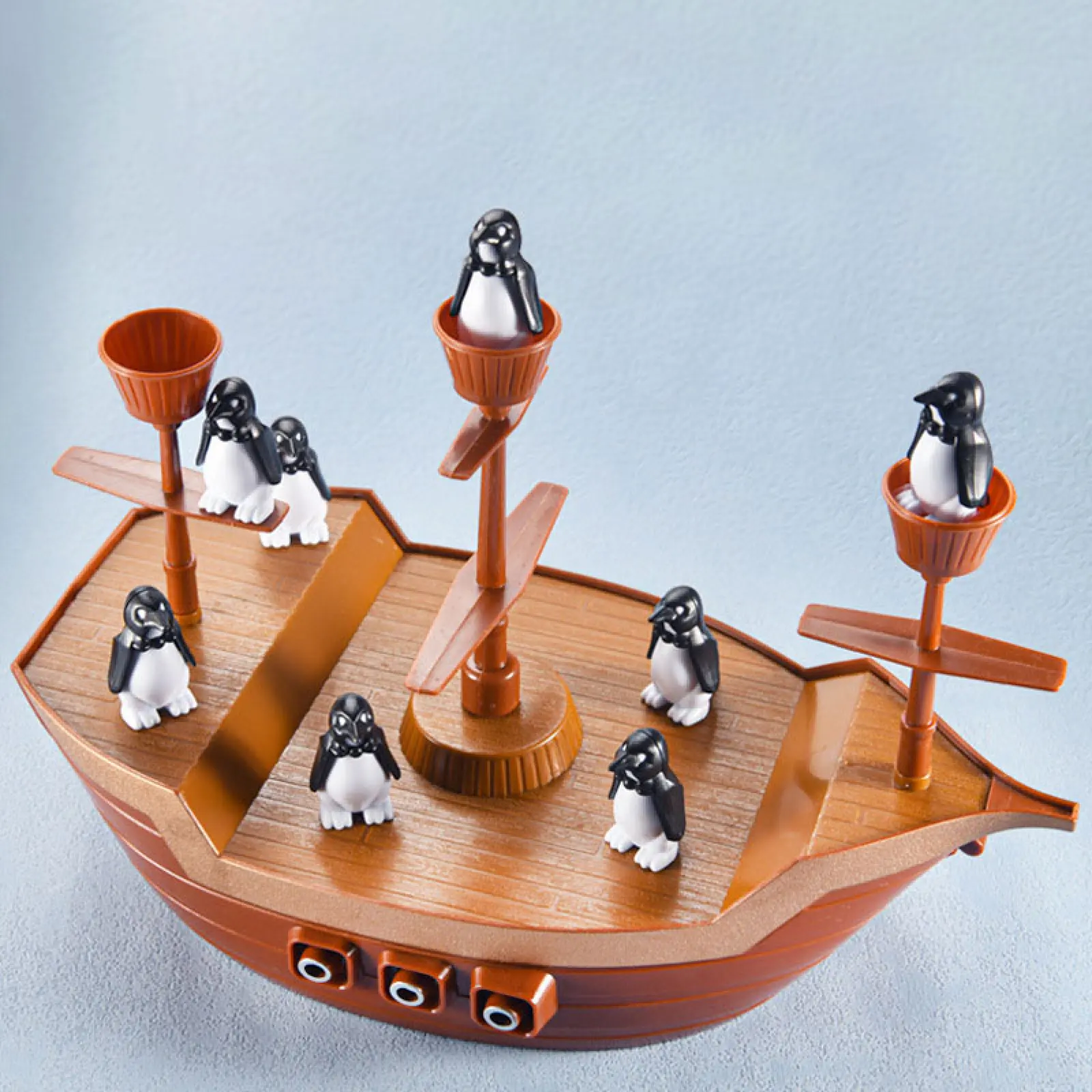 Настольная интерактивная игра Ummi 707-61 Pirate Boat Balancing Game, Brown 2, купить оптом с доставкой
