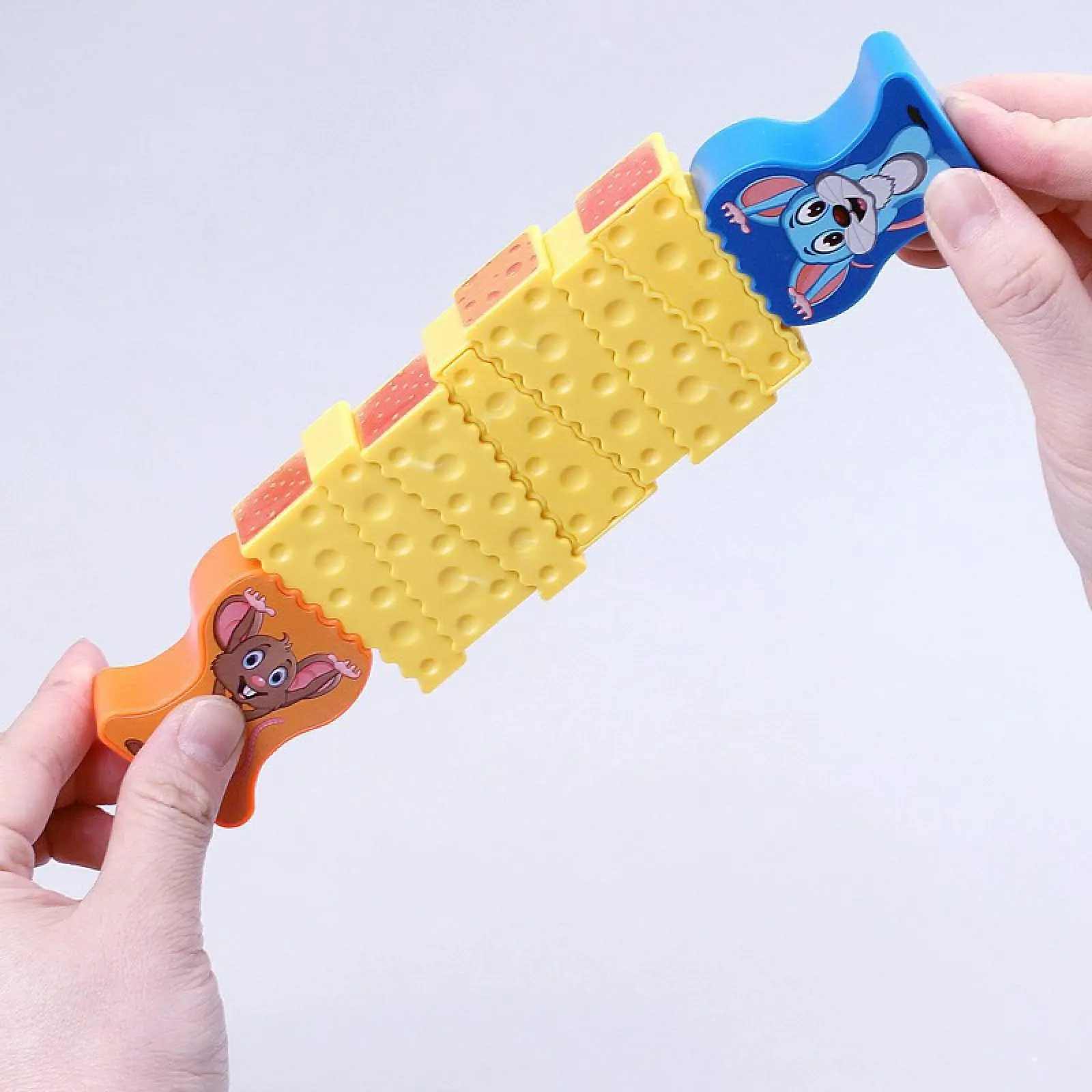 Настольная интерактивная игра Ummi 707-B19 Mouse Stacking Cakes Game, Yellow 1, купить оптом с доставкой
