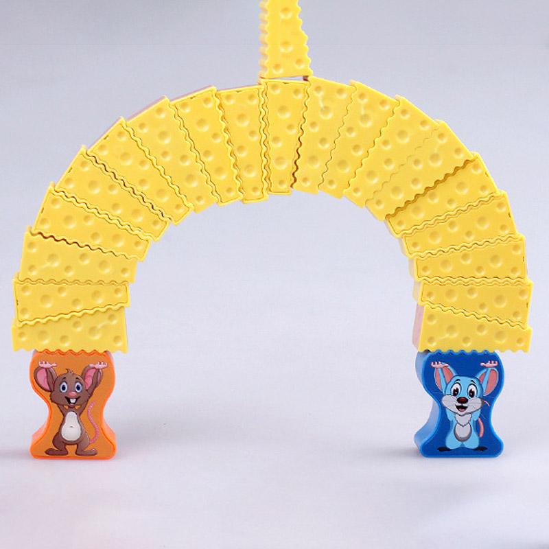 Настольная интерактивная игра Ummi 707-B19 Mouse Stacking Cakes Game на картинке №4