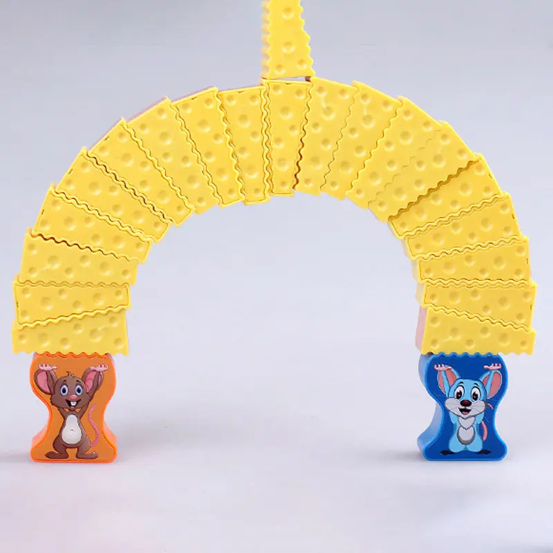 Настольная интерактивная игра Ummi 707-B19 Mouse Stacking Cakes Game, Yellow 3, купить оптом с доставкой