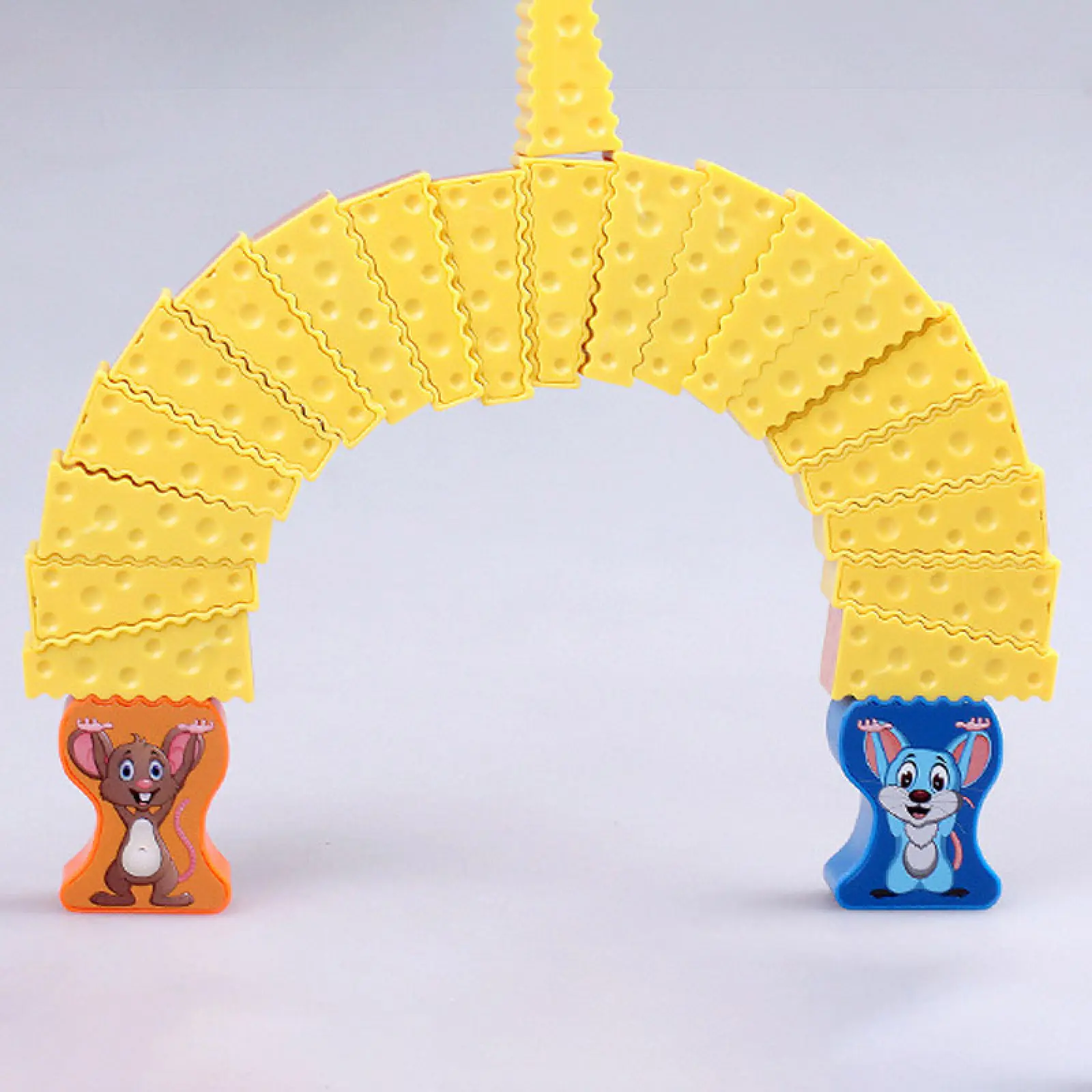 Настольная интерактивная игра Ummi 707-B19 Mouse Stacking Cakes Game, Yellow 3, купить оптом с доставкой