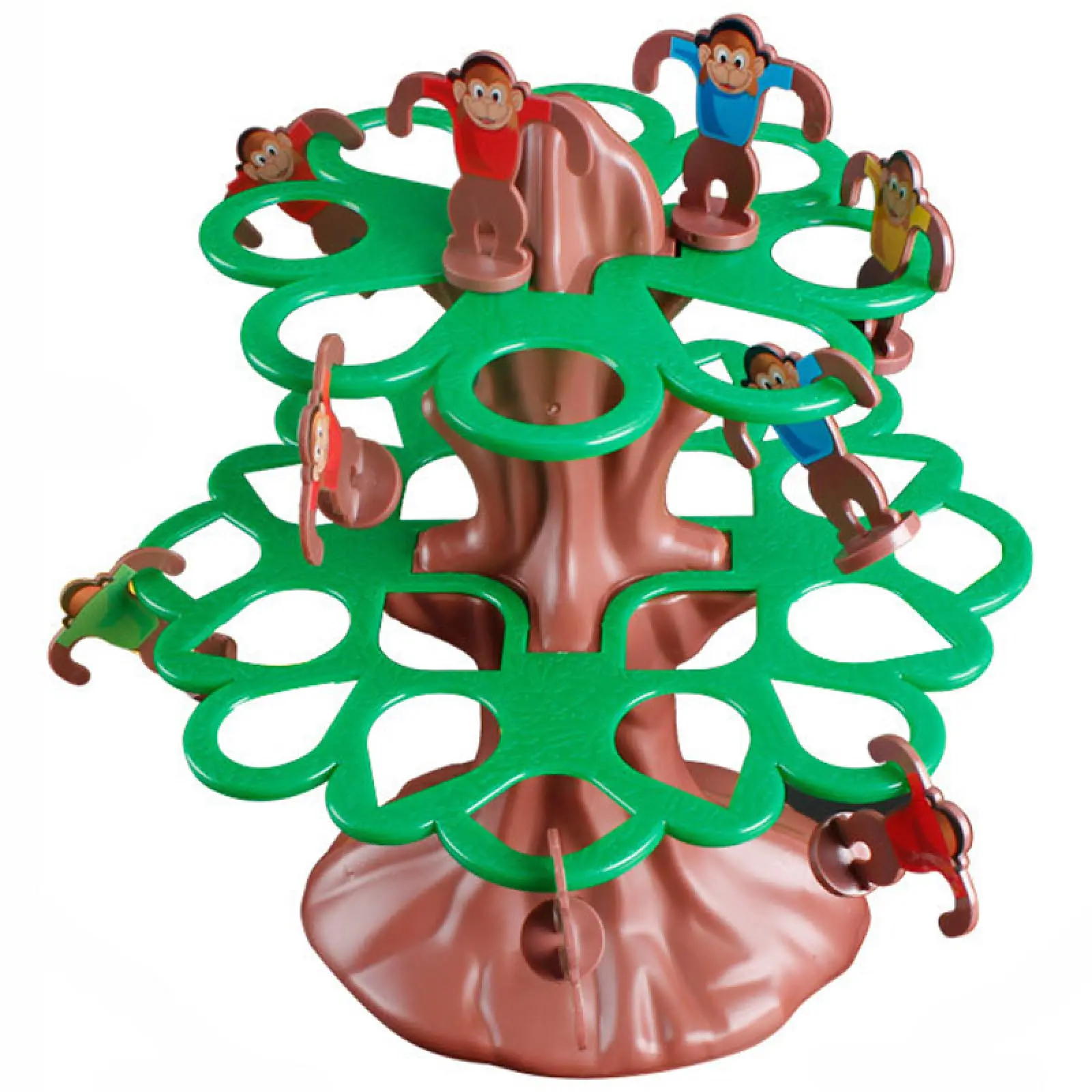 Настольная интерактивная игра Ummi 707-31 Jumping Monkeys Game, Brown / Green, купить оптом с доставкой