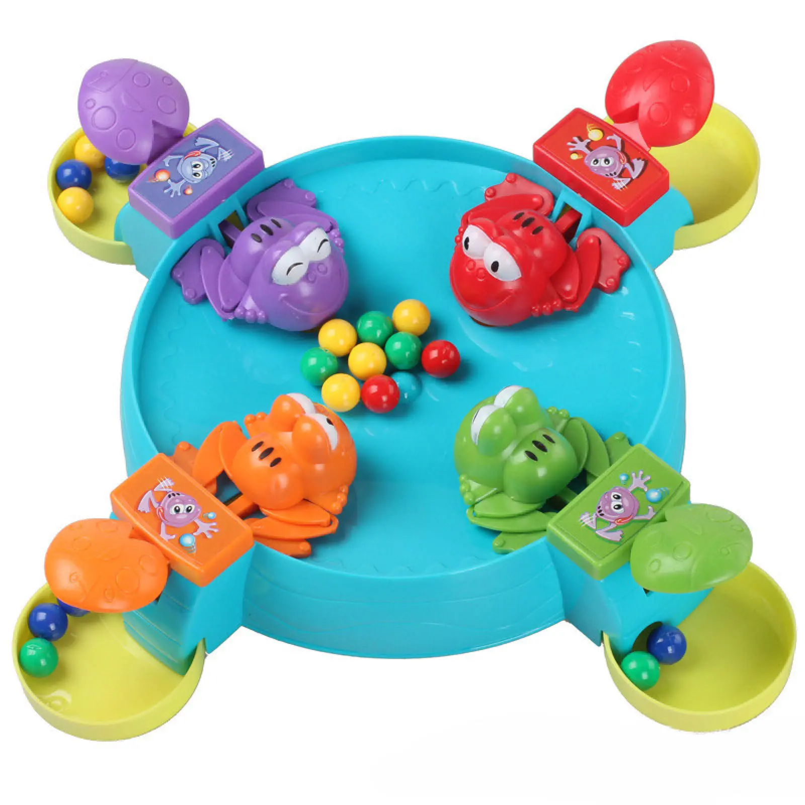 Настольная интерактивная игра Ummi 707-35 Feeding Frog Game, Colorful, купить оптом с доставкой