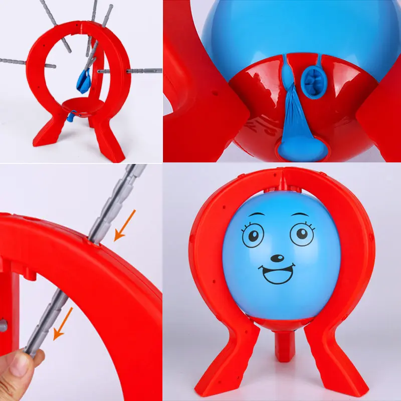Настольная интерактивная игра Ummi 707-51 Boom Boom Balloon Stick Game, Red 5, купить оптом с доставкой