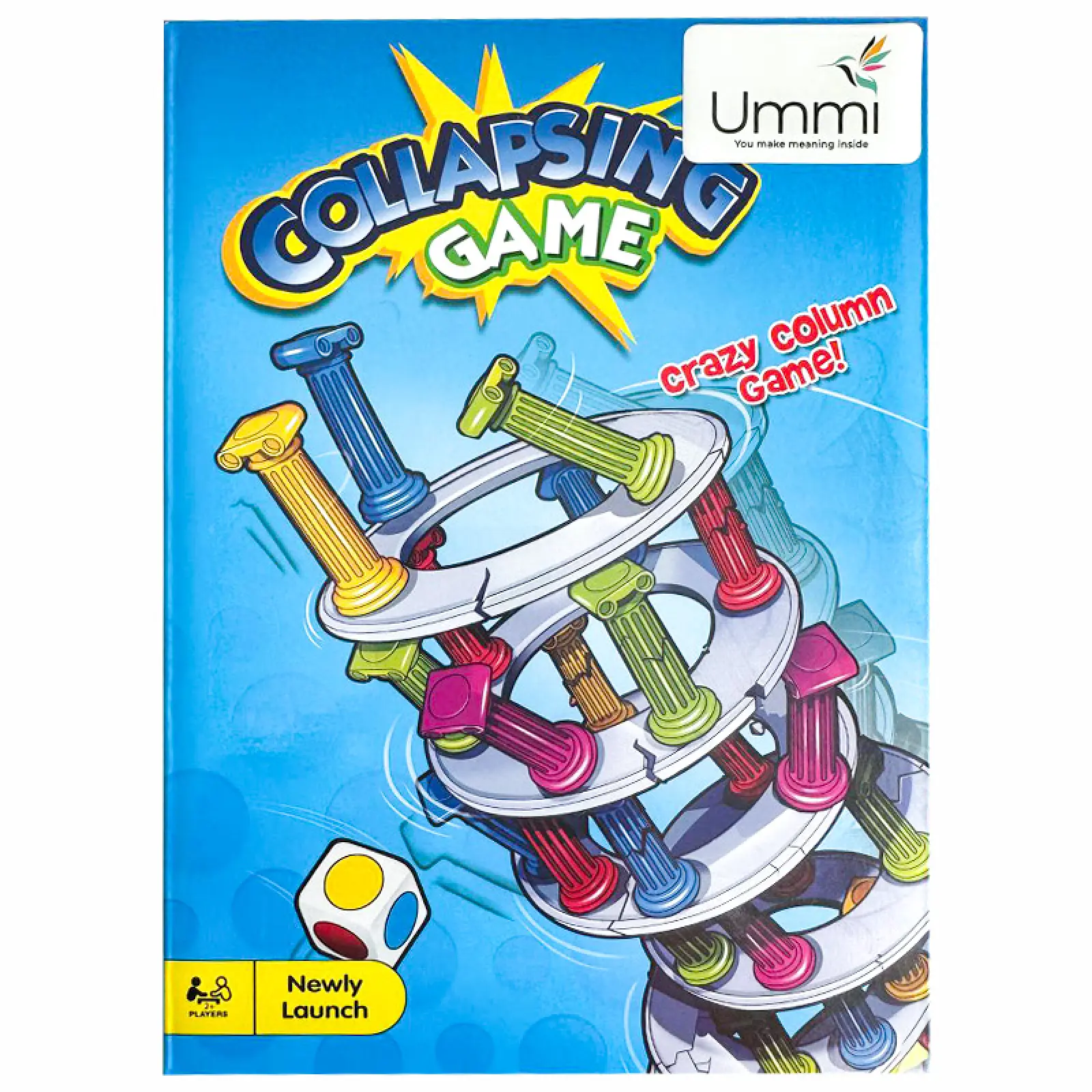 Настольная интерактивная игра Ummi 707-59 Collapsing Tower Game, Blue 2, купить оптом с доставкой