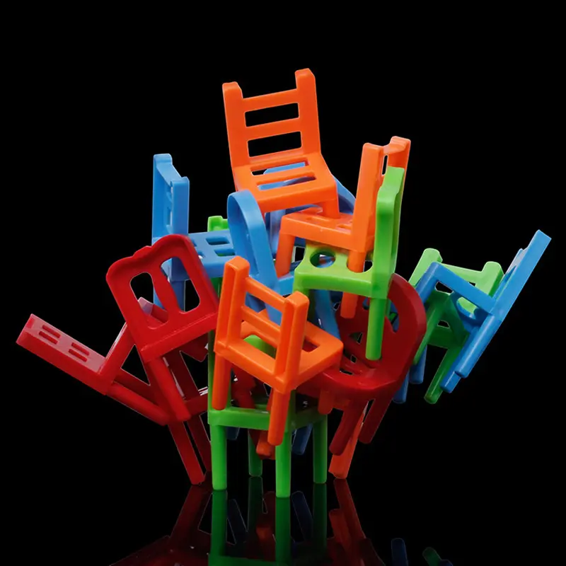 Настольная интерактивная игра Ummi 301 Balance Chairs (18pcs), Colorful 2, купить оптом с доставкой