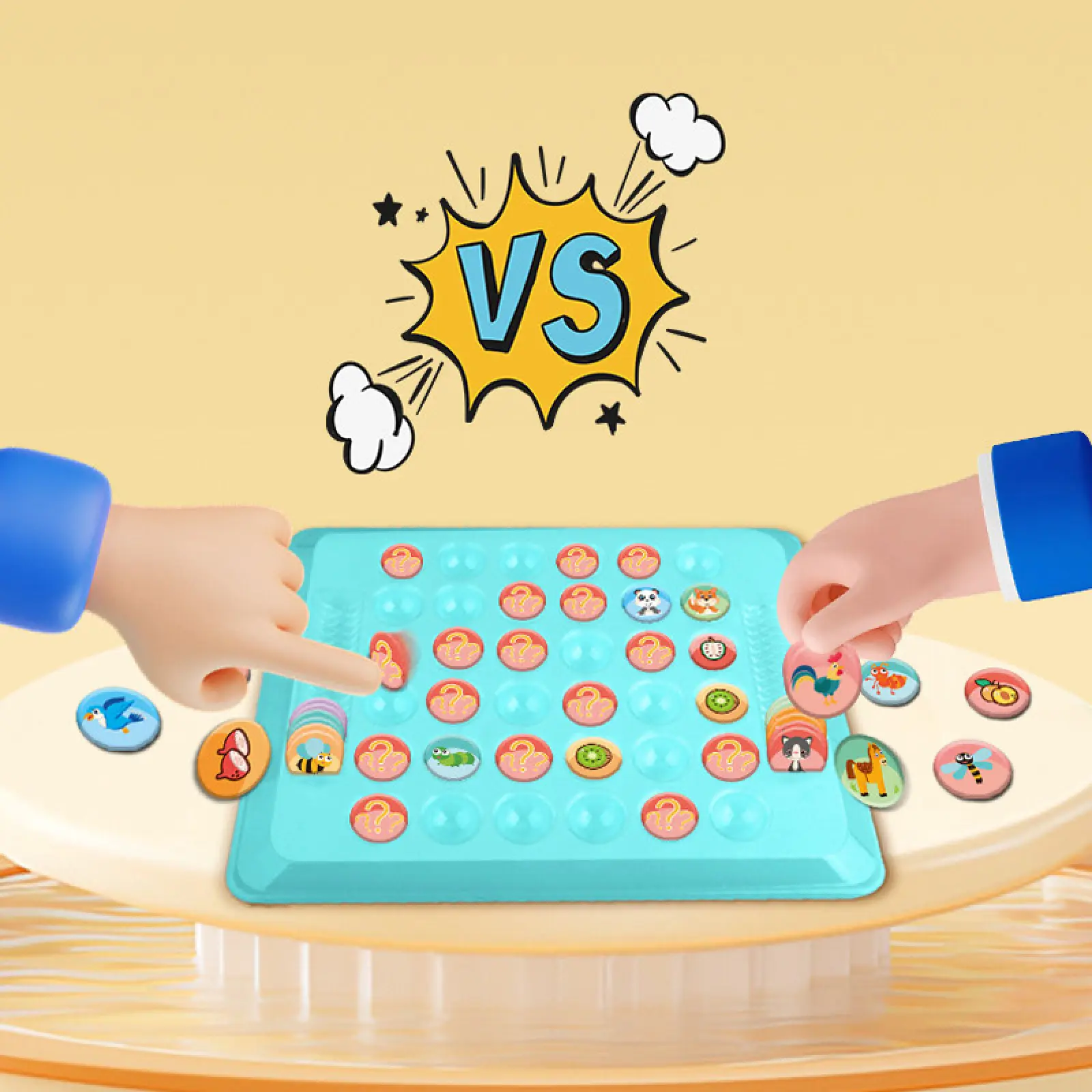 Настольная интерактивная игра Ummi 934 Reversi with a flip and elimination, Colorful 3, купить оптом с доставкой