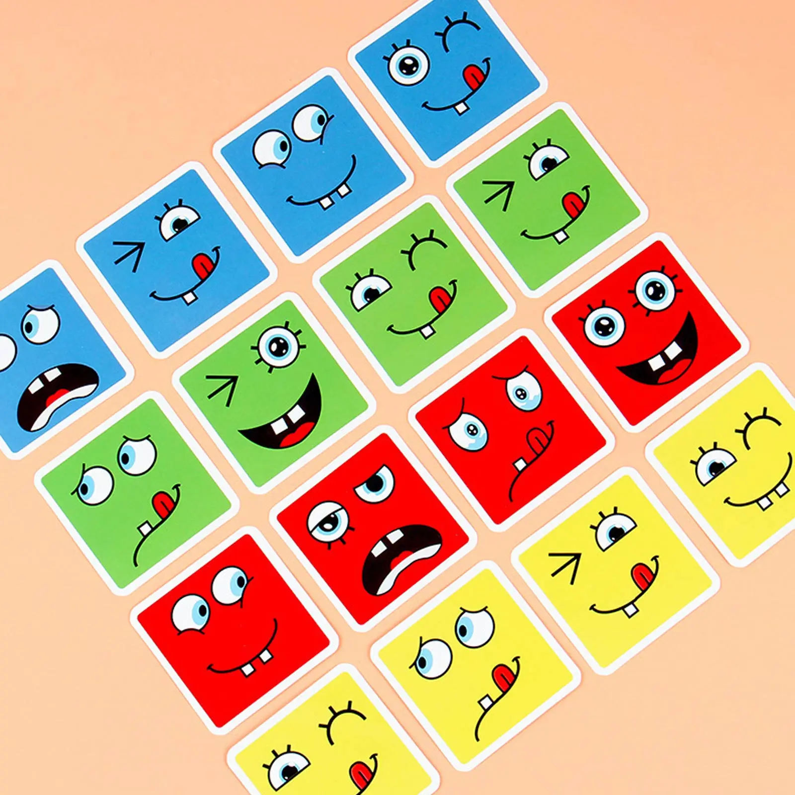 Настольная интерактивная игра Ummi Face Change Rubik's Cube, White 2, купить оптом с доставкой