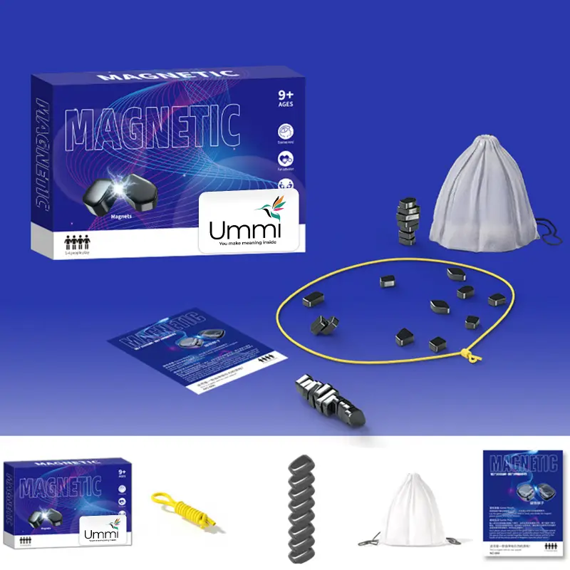 Настольная интерактивная игра Ummi 8888 Magnetic Arena Game с веревкой, Blue 1, купить оптом с доставкой