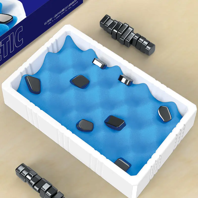 Настольная интерактивная игра Ummi 8899 Magnetic Arena Game, White / Blue 3, купить оптом с доставкой