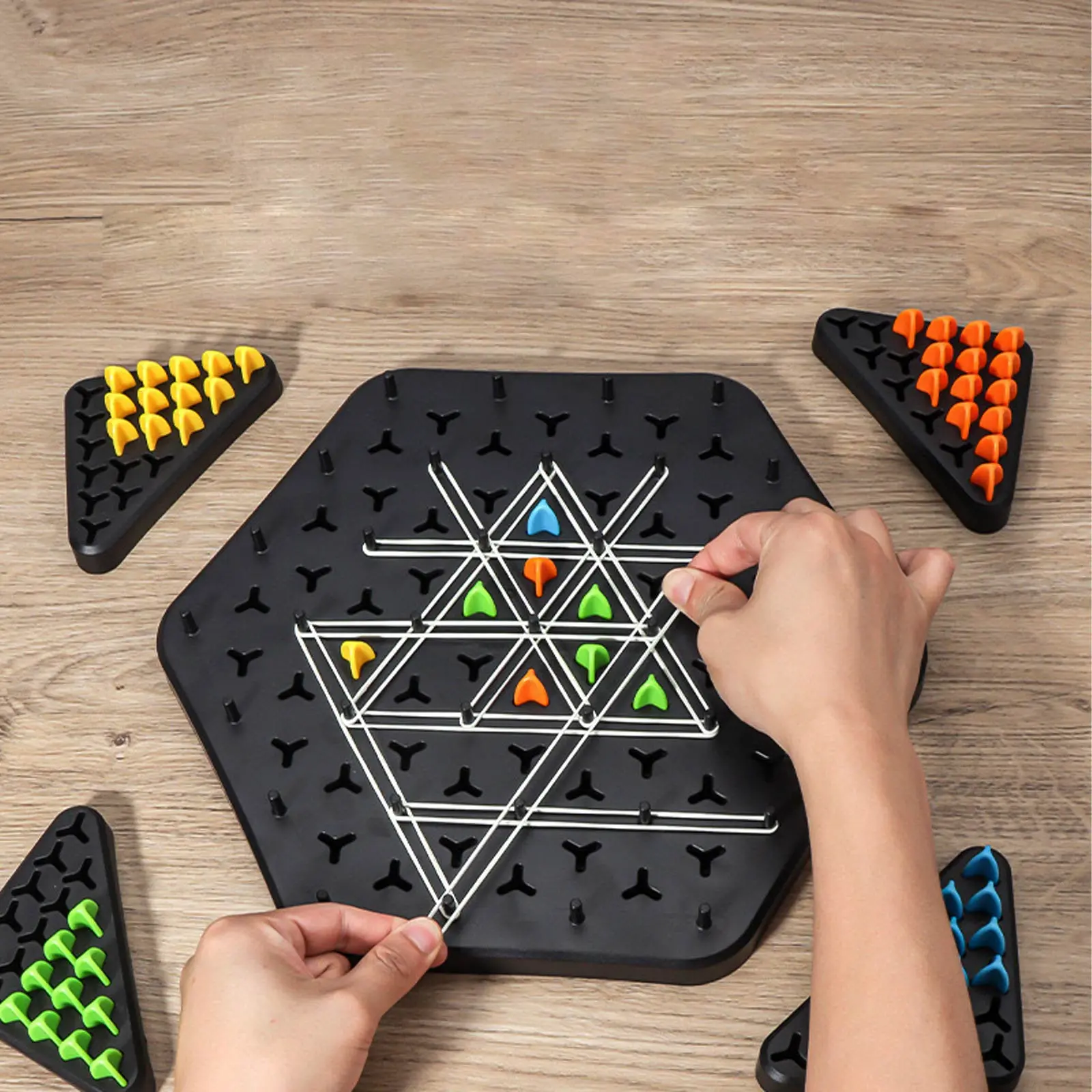 Настольная интерактивная игра Ummi 6688 Chain Puzzle Game, Black 2, купить оптом с доставкой