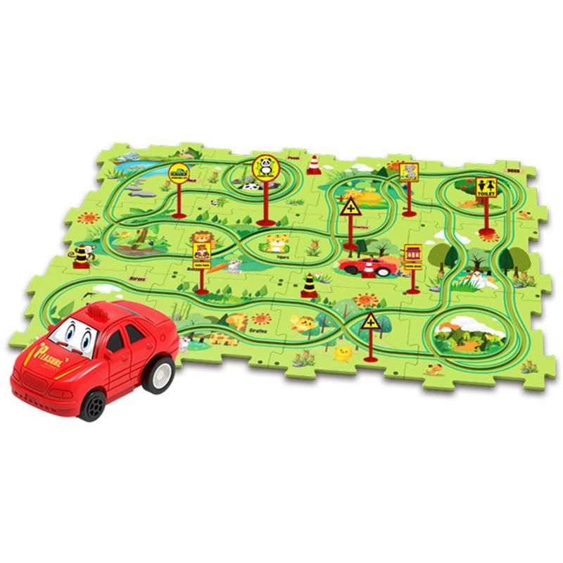 Развивающая игрушка-пазл SHT 1103B Forest Park (25pcs) на картинке №1