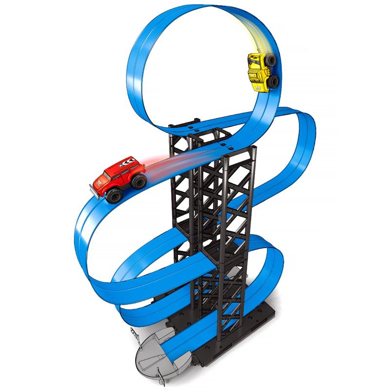 Интерактивный трек с инерционной машинкой SHT 088-7 (1CAR) на картинке №1