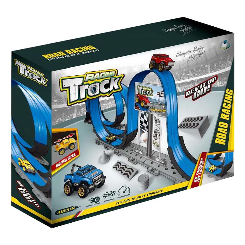 Интерактивный трек с инерционной машинкой SHT 088-2 (1CAR) на картинке №2