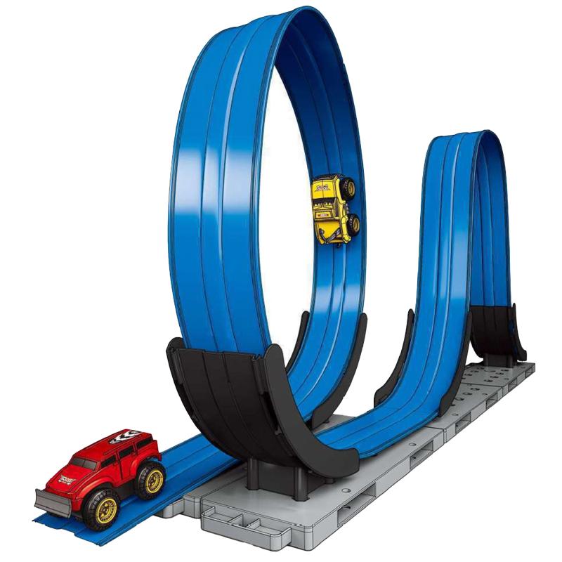 Интерактивный трек с инерционной машинкой SHT 088-3 (1CAR) на картинке №1