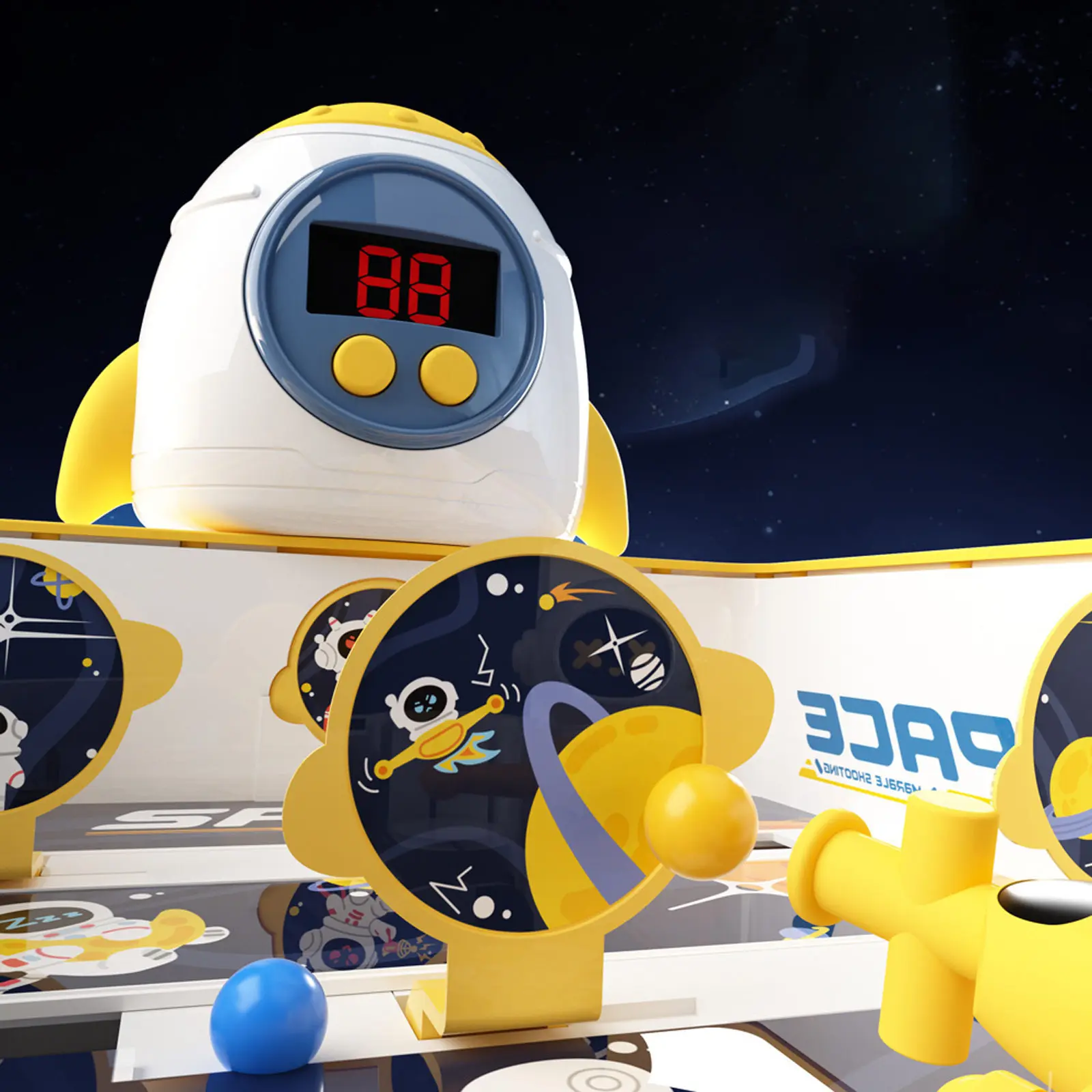 Настольная интерактивная игра SHT 889-8 Shooting Space, White 1, купить оптом с доставкой