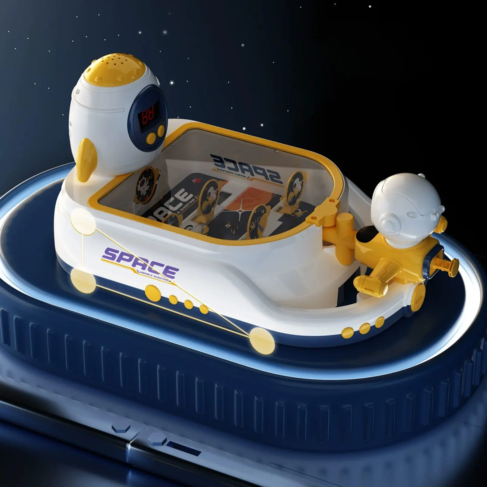 Настольная интерактивная игра SHT 889-8 Shooting Space, White 2, купить оптом с доставкой