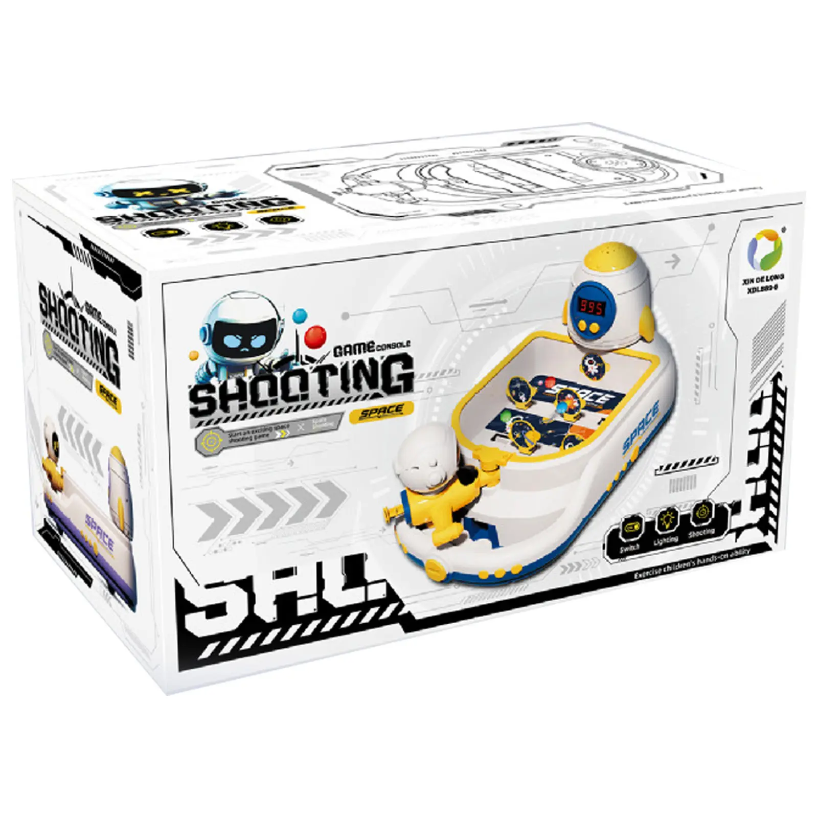 Настольная интерактивная игра SHT 889-8 Shooting Space, White 4, купить оптом с доставкой
