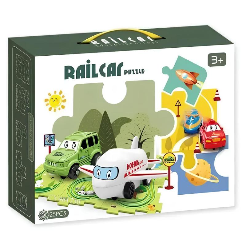 Развивающая игрушка-пазл SHT 1103A Dinosaur Park (25pcs) на картинке №4