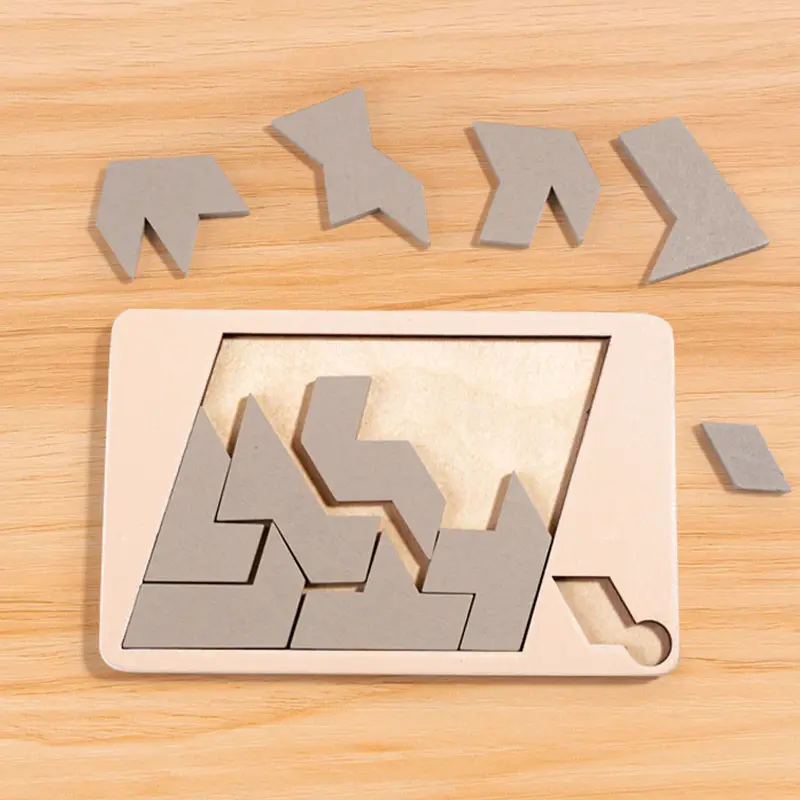 Детская интерактивная головоломка Ummi Wooden Puzzle 1, купить оптом с доставкой