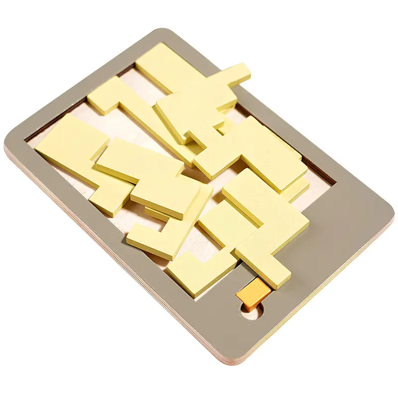 Детская интерактивная головоломка Ummi Wooden Puzzle 3, купить оптом с доставкой