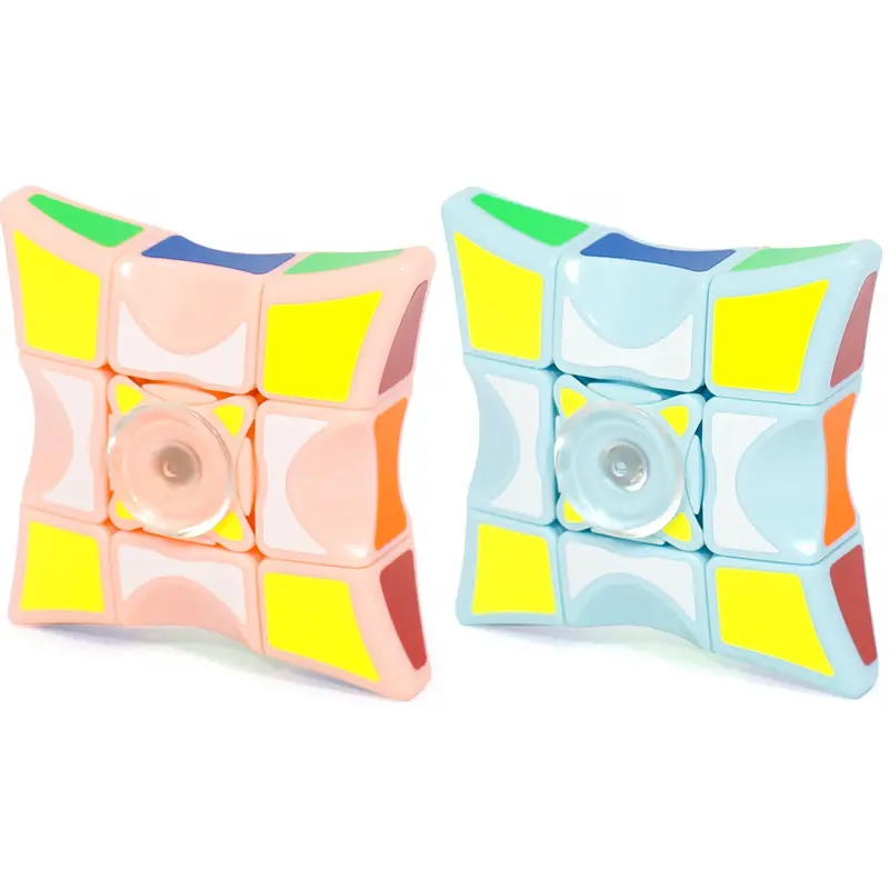 Детская интерактивная головоломка Rubik's Cube Fingertips Spinner, купить оптом с доставкой