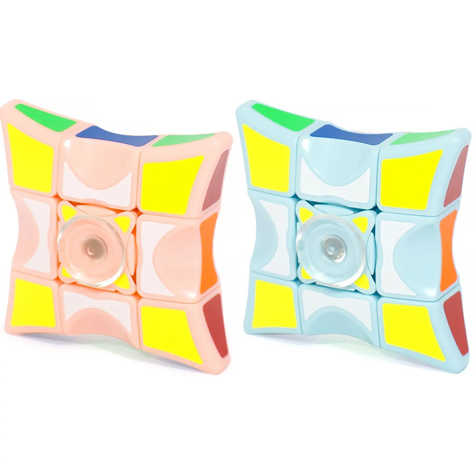 Детская интерактивная головоломка Rubik's Cube Fingertips Spinner, купить оптом с доставкой