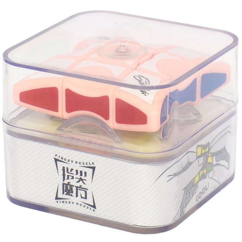 Детская интерактивная головоломка Rubiks Cube Fingertips Spinner на картинке №3