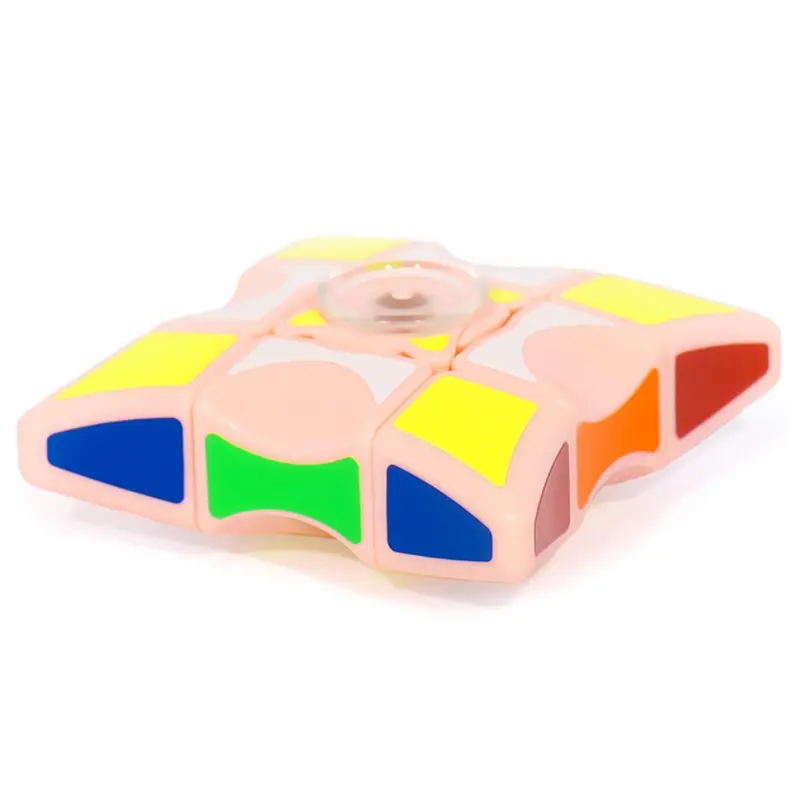 Детская интерактивная головоломка Rubik's Cube Fingertips Spinner, Coral 3, купить оптом с доставкой
