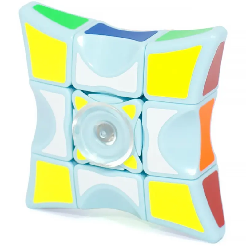 Детская интерактивная головоломка Rubik's Cube Fingertips Spinner, Water Blue, купить оптом с доставкой