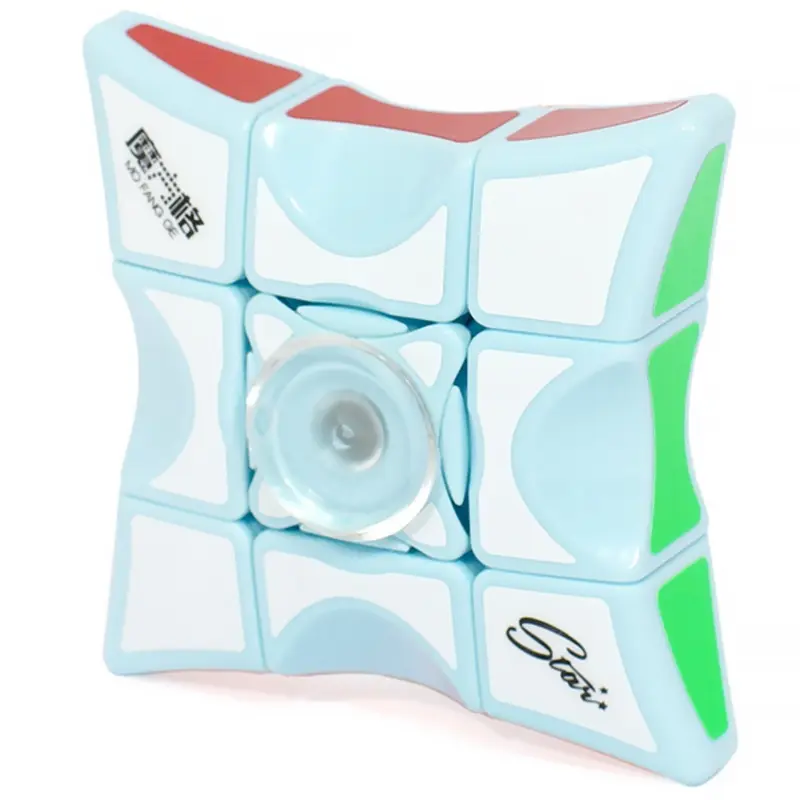 Детская интерактивная головоломка Rubik's Cube Fingertips Spinner, Water Blue 1, купить оптом с доставкой
