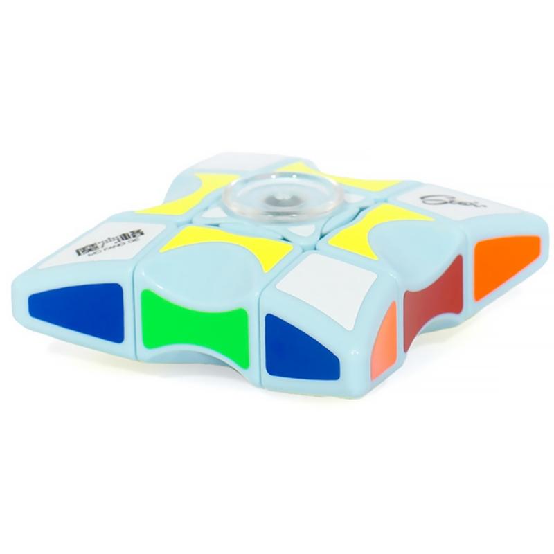 Детская интерактивная головоломка Rubiks Cube Fingertips Spinner на картинке №4