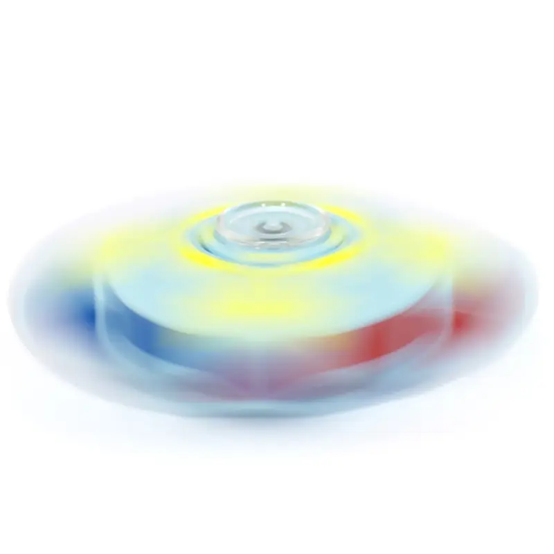 Детская интерактивная головоломка Rubik's Cube Fingertips Spinner, Water Blue 4, купить оптом с доставкой
