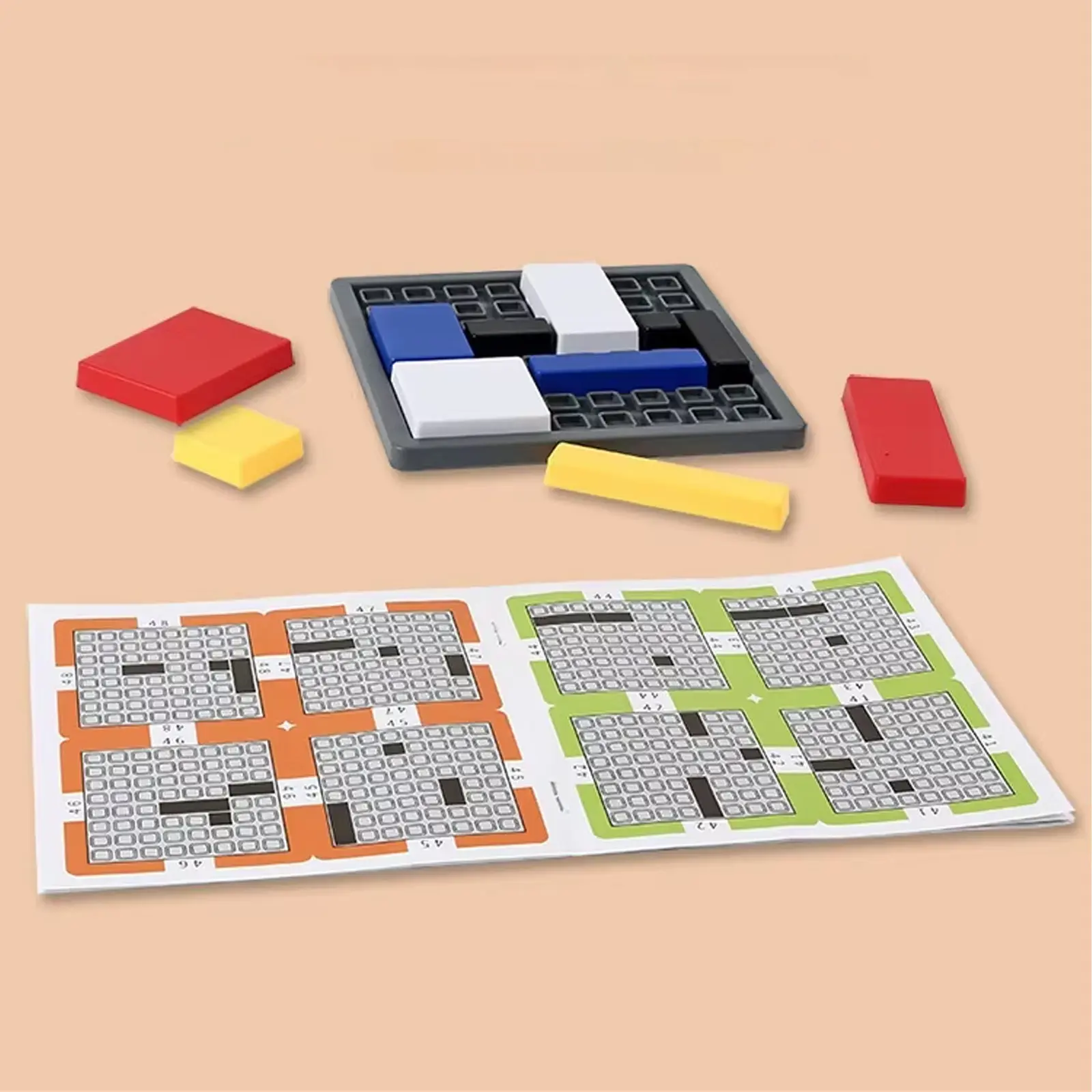 Детская интерактивная головоломка Ummi Logic puzzles, Colorful 4, купить оптом с доставкой