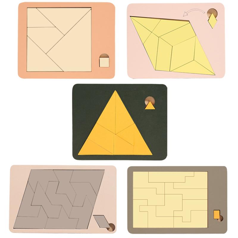 Детская интерактивная головоломка Ummi Wooden Puzzle на картинке №1