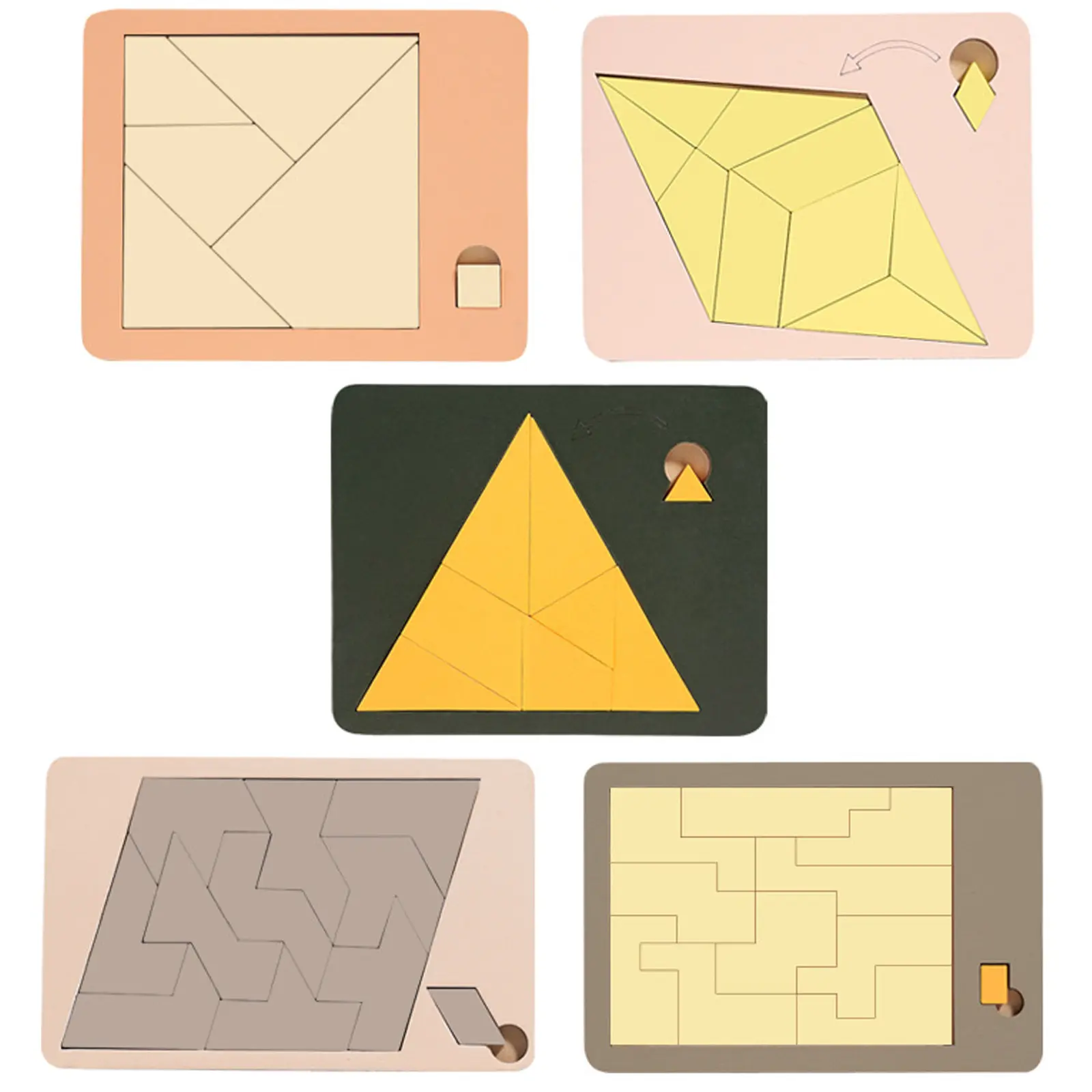Детская интерактивная головоломка Ummi Wooden Puzzle, Random Application, купить оптом с доставкой