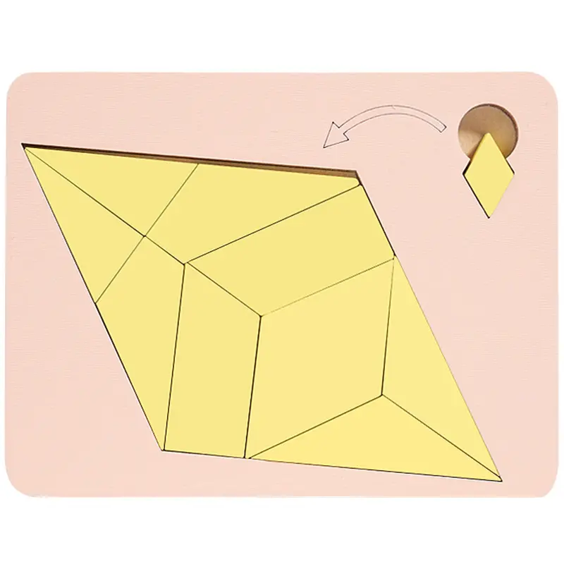 Детская интерактивная головоломка Ummi Wooden Puzzle, Random Application 2, купить оптом с доставкой