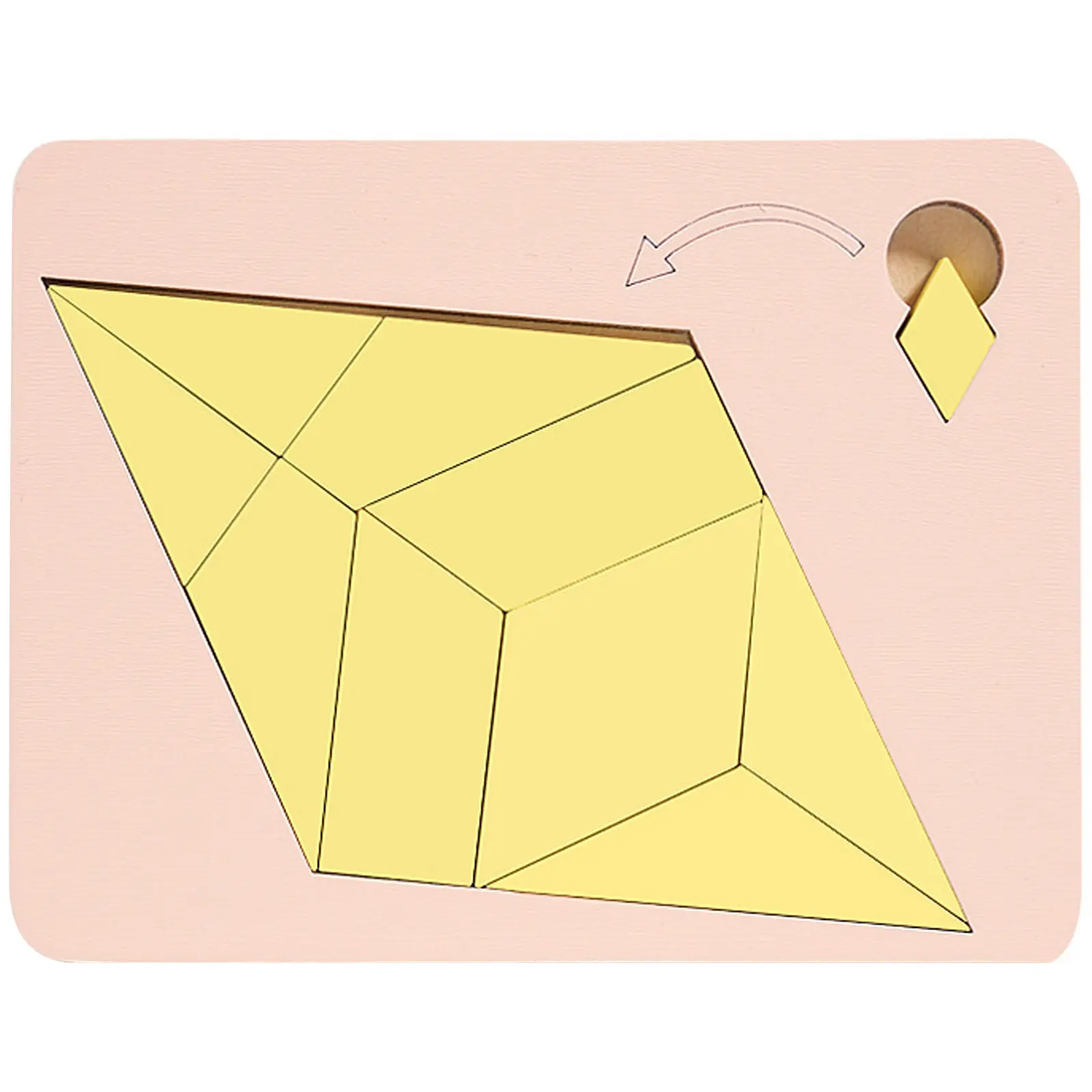 Детская интерактивная головоломка Ummi Wooden Puzzle, Random Application 2, купить оптом с доставкой