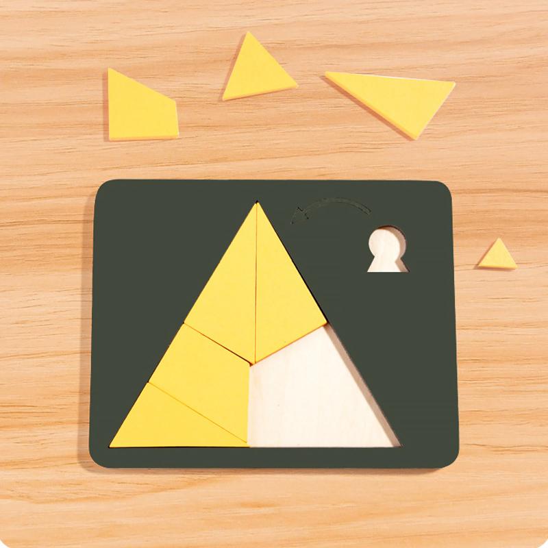 Детская интерактивная головоломка Ummi Wooden Puzzle на картинке №8