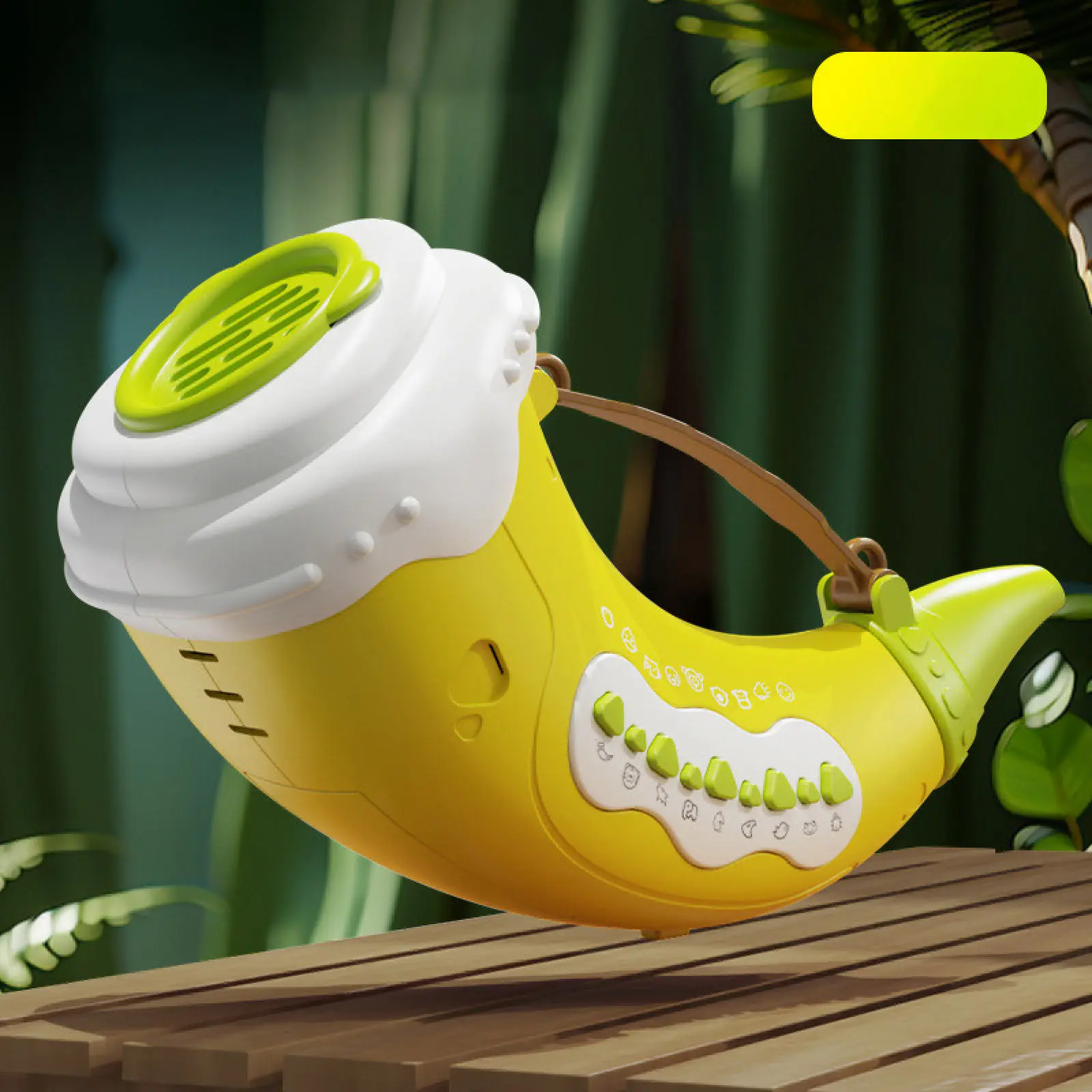 Музыкальная интерактивная игрушка Ummi ME-211 Animal Rallying Cry, Yellow 4, купить оптом с доставкой