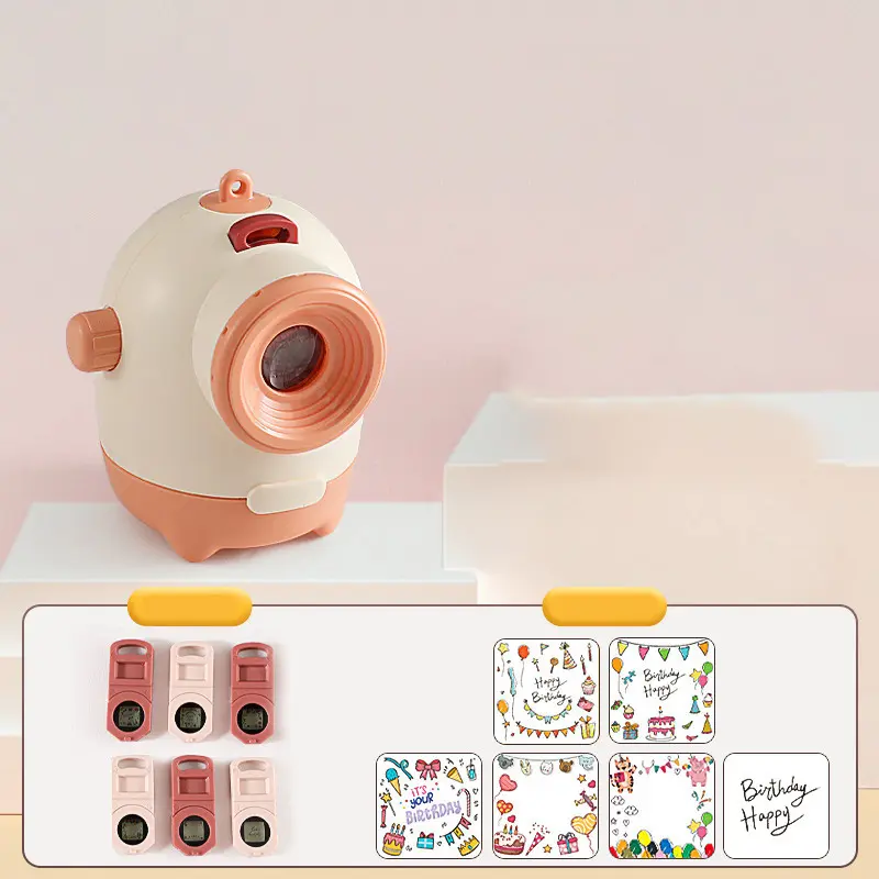 Детский проектор-светильник ME-236 Mood, White / Pink 1, купить оптом с доставкой