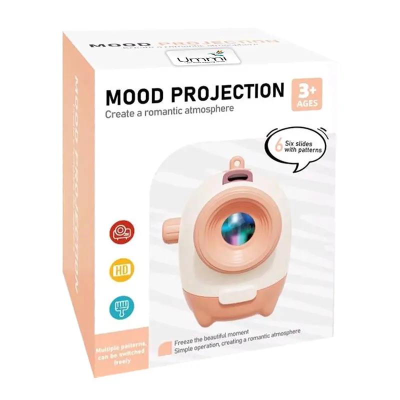 Детский проектор-светильник ME-236 Mood, White / Pink 5, купить оптом с доставкой