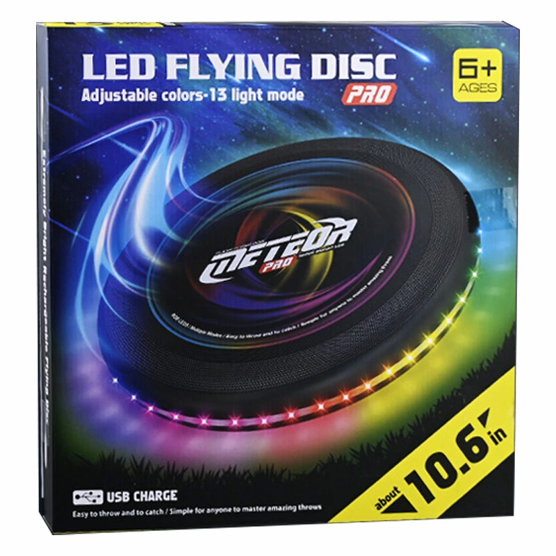 Фрисби 102 Shantom Led (22.5cm), Black 4, купить оптом с доставкой